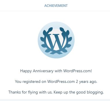 2 years of blogging